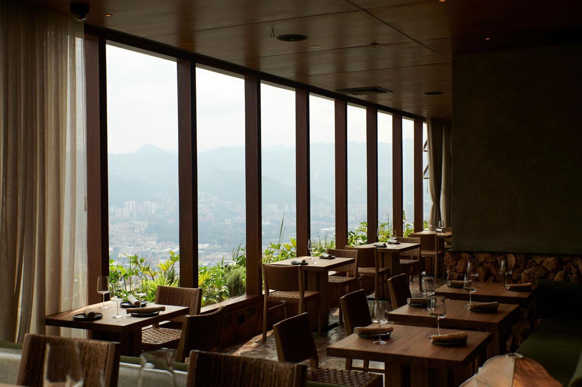 Novotel Medellín El Tesoro Exterior foto Restaurant
